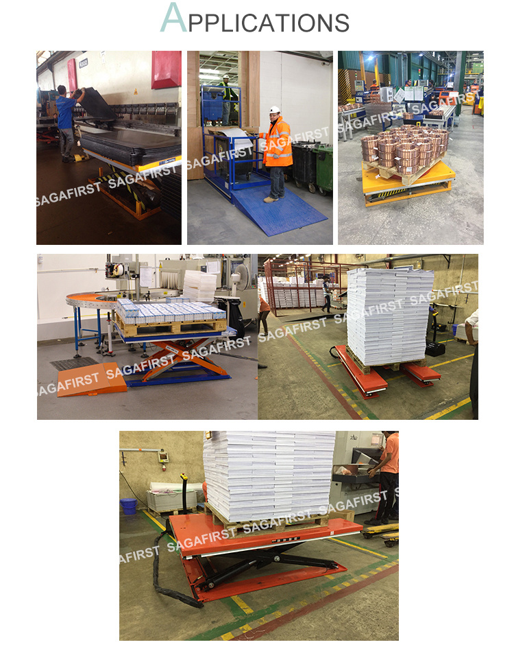 5000kg Stationary Custom Heavy Duty Platform Electric Lift Table