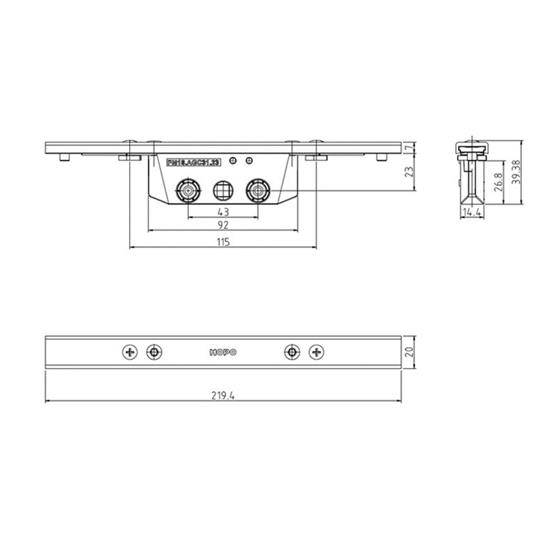 Side-Hung Window and Sliding Door Planetary Gearbox Gear Case