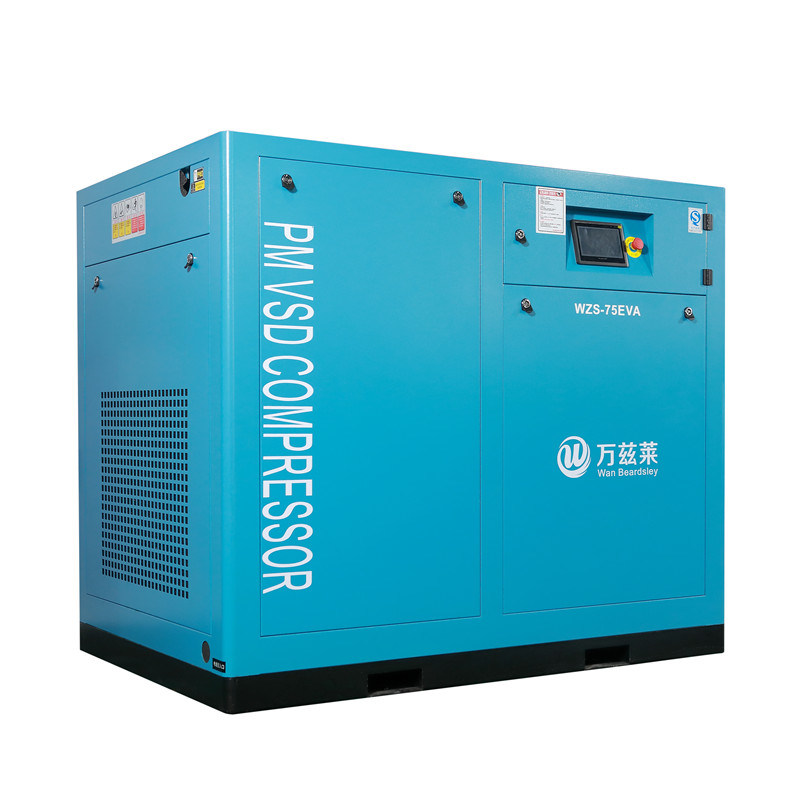China Outstanding 75kw on Sale VSD Silent Rotary Screw Air Compressor