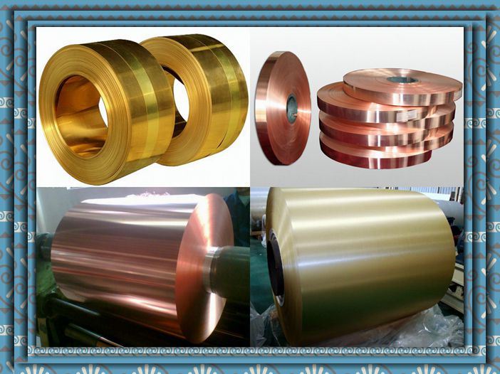 1/4 Hardness C11000 T2 Precision Copper Strip in Copper Brass Stock