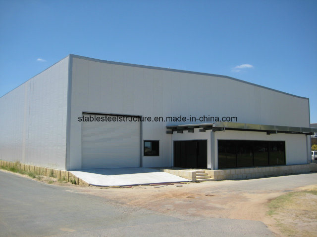 Large Span Prefab Steel Structure Workshop Building with Large Space