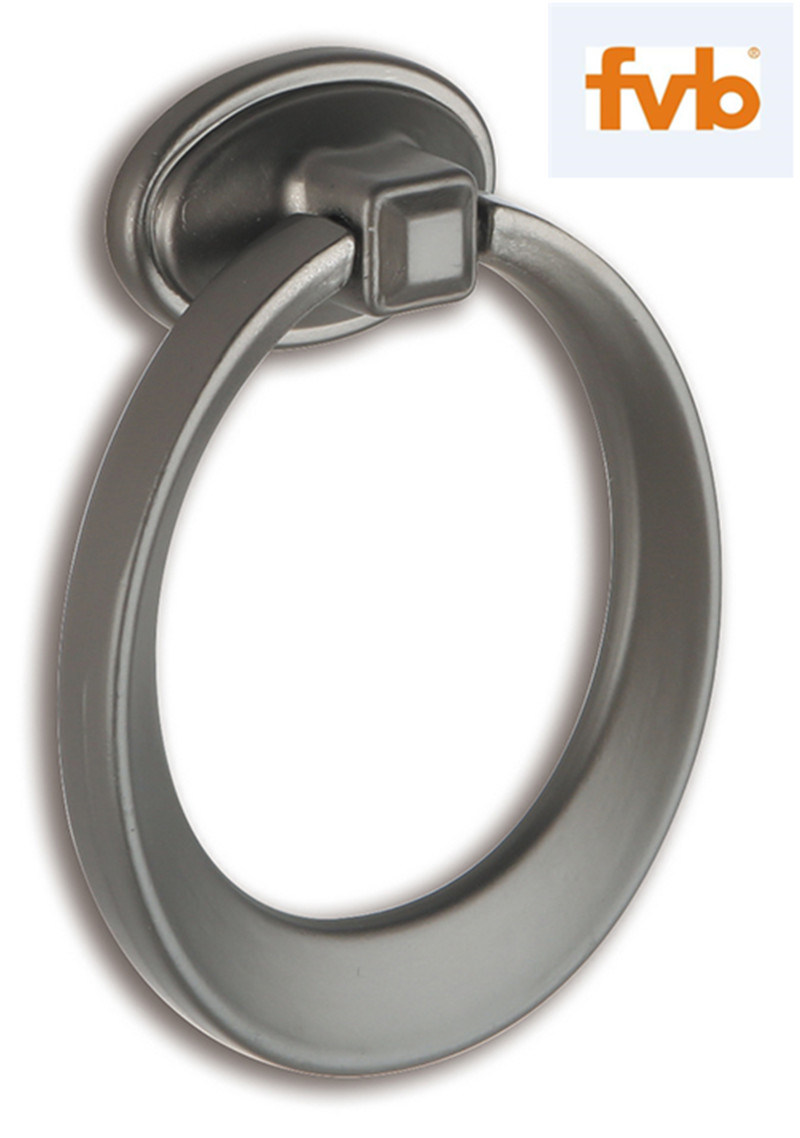 Round Cabinet Knob Pull Ring Knocker Chair Pulls Handle