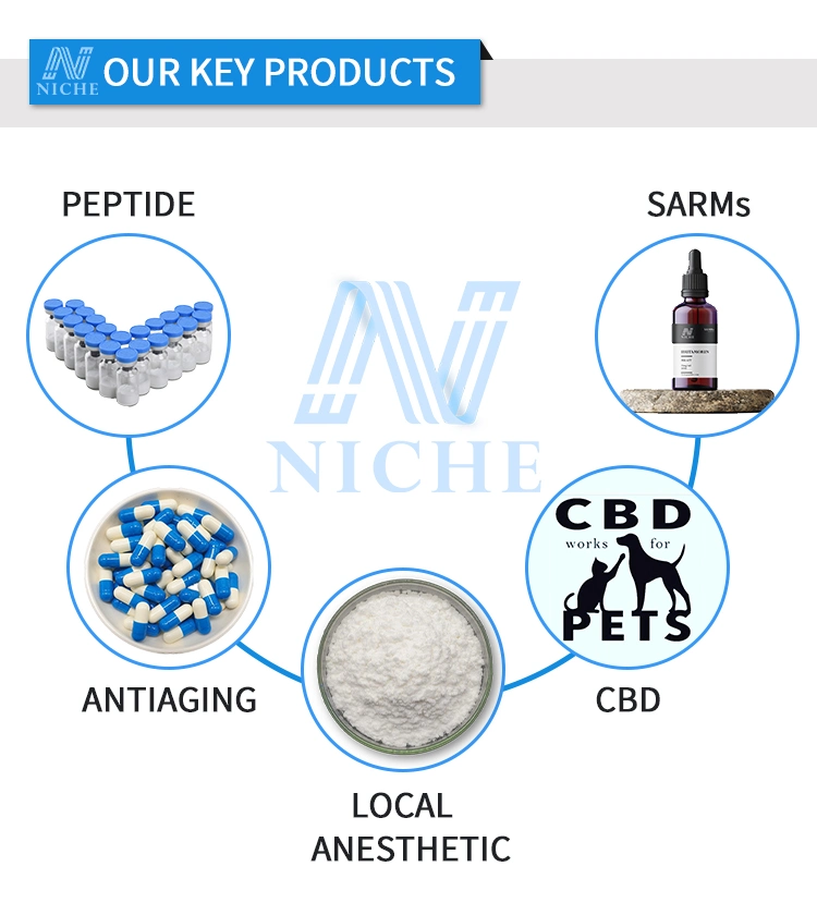 Antiaging Thymulin Acetate Thymalin Cosmetic Grade Powder CAS: 63958-90-7