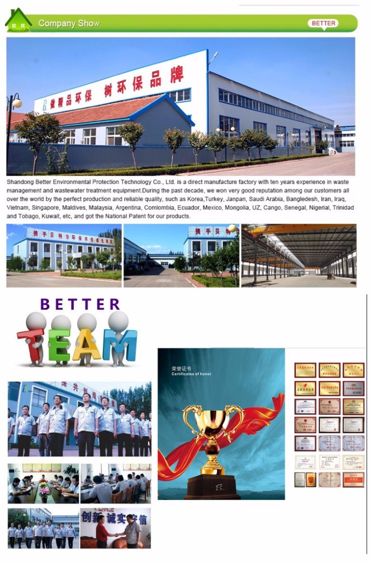 Biological Treatment Intergrated Sewage Treatment Equipment for Hospital