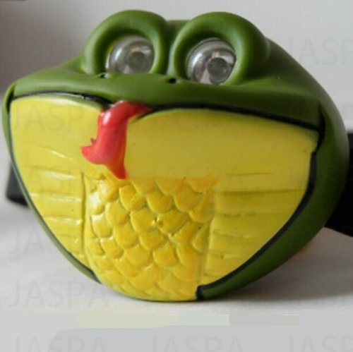 2PCS 0.1W LED Snake Vinyl Animal Headlamp (21-2F1709)