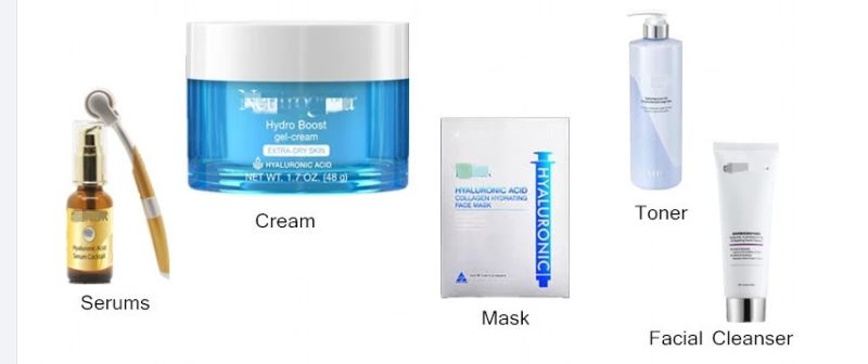 Sodium Hyaluronate Acid in Cosmetic Grade Raw Materials