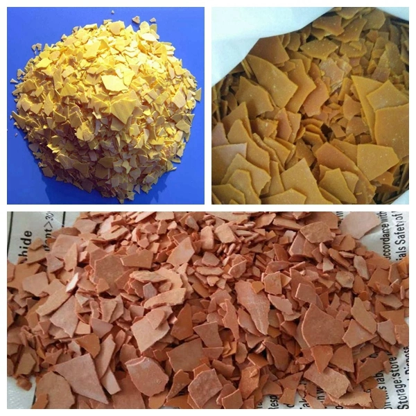 Red/Yellow Flakes Sodium Sulfide/Sulphide Uses in Leather Industry