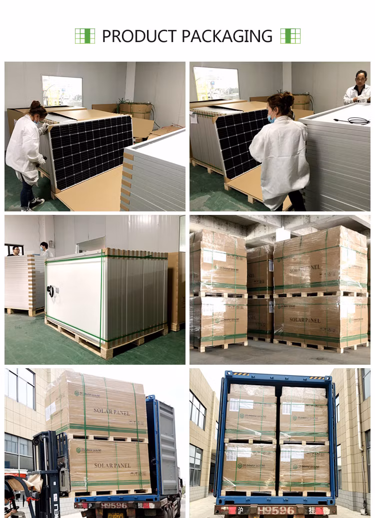 Sunway A Grade Solar Cell Solar Panel Mono 500W