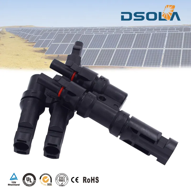 TUV Certified Mc4 Solar Connector High Efficiency Solar PV Connector