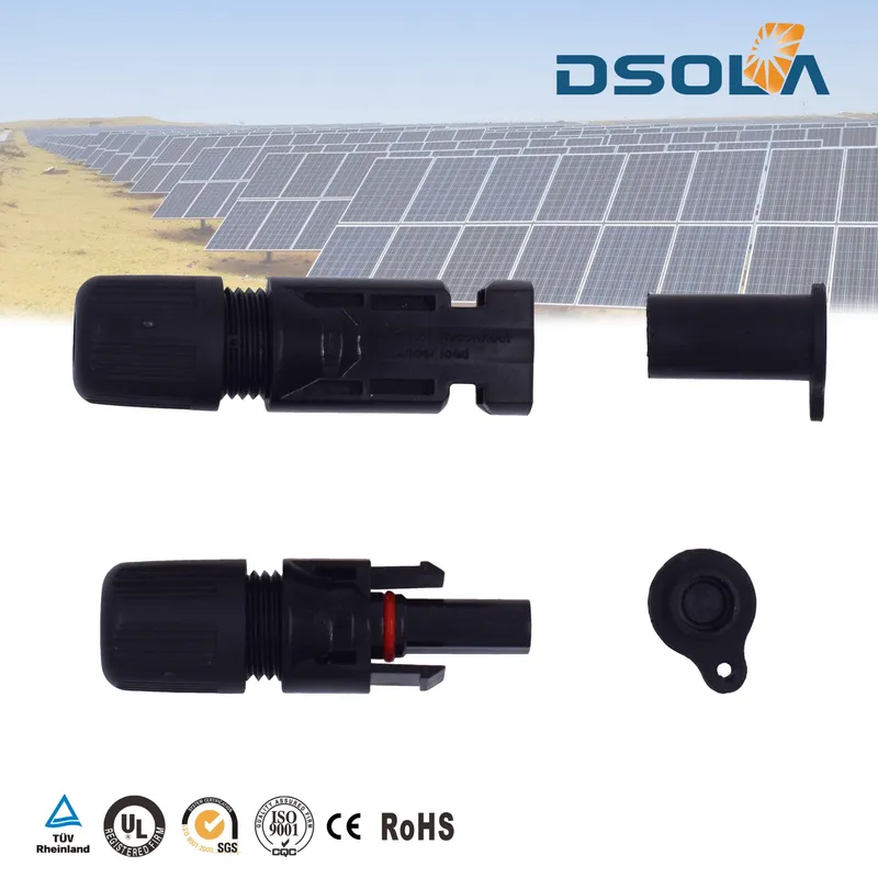 TUV Certified Mc4 Solar Connector High Efficiency Solar PV Connector