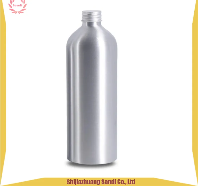 High Grade Big Size and Small Size Aluminum Cosmetic Container Bottle