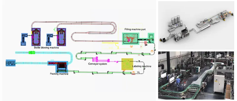 500ml 1000ml 1500ml Bottle Water Filling Machine