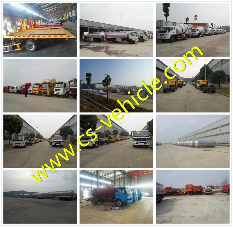 6000 Liters / 7000 Liters / 8000 Liters Fuel Tank Trailer Truck