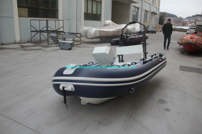 Aluminium Rib 460 Boat Rigid Inflatable Boat for Sport and Fisherman