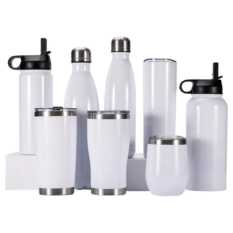 32oz Sublimation Blank Stainless Steel Insulated Water Bottle