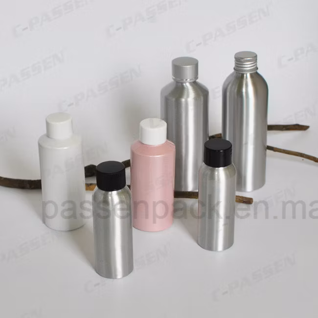 Custom Matte Black Aluminum Bottle with Trigger Spray (PPC-ACB-014)