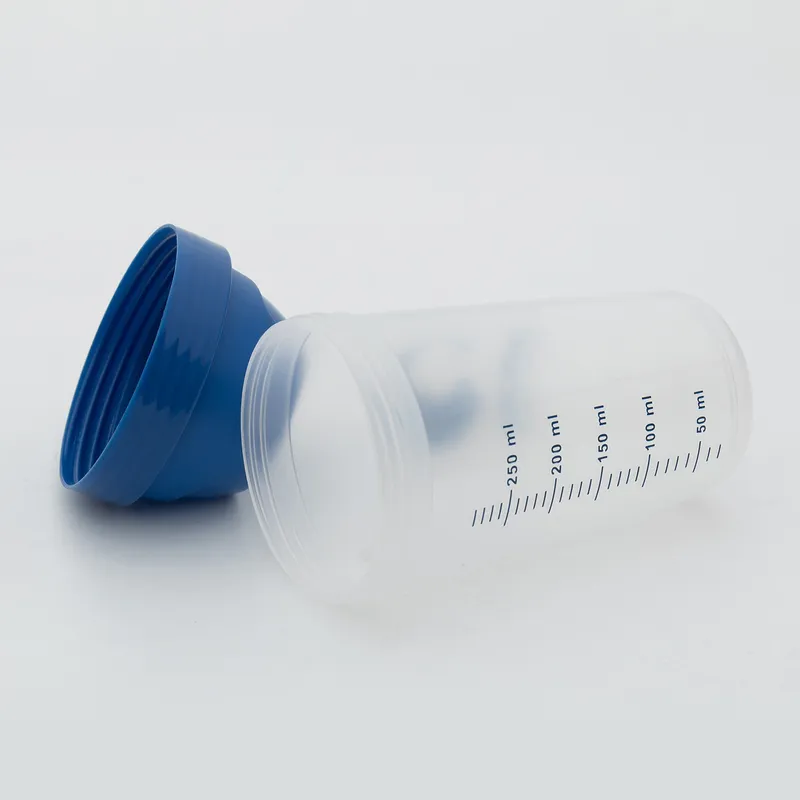 Mini Plastic Protein Sports Fintness Shaker Bottle