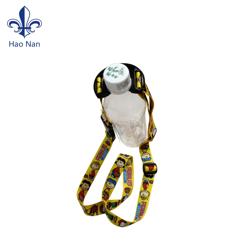 Promotional Gifts Custom Printed Water Bottle Holder Lanyard