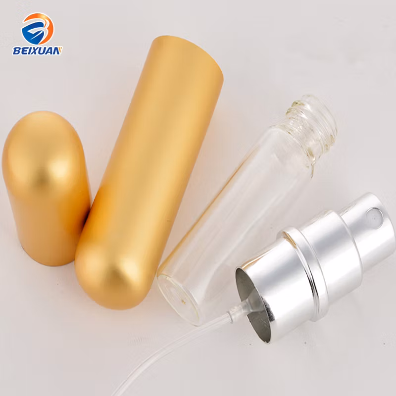 High Quality Perfume Bottles Spray Bottles with Aluminum Alloy Shell Customize Logo