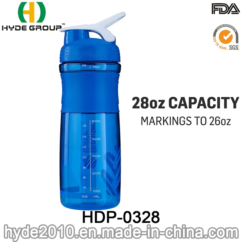 2019 Hot Sale BPA Free Tritan Protein Shaker Bottle (HDP-0328)