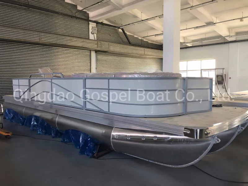 Pleasure and Sport Aluminum Pontoon Boat for Family