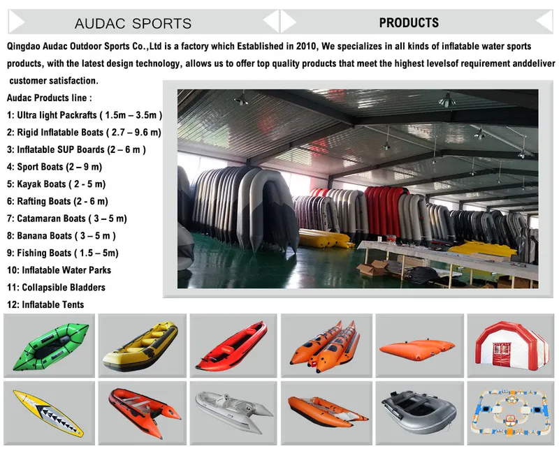 PVC Hypalon Inflatable River Raft Boat with Ce for Water Sport