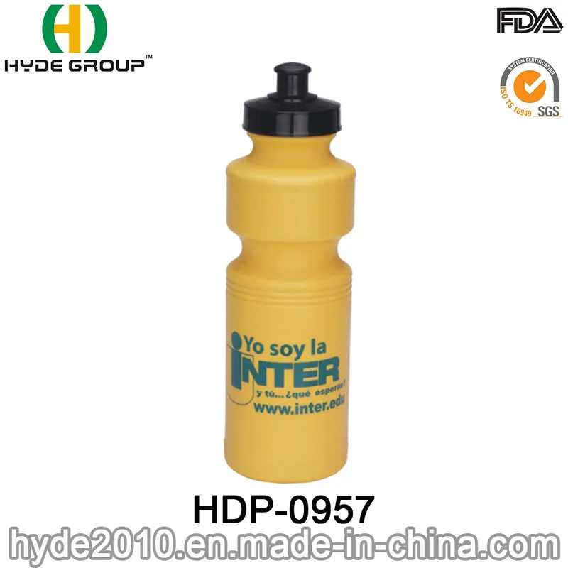 500ml / 750ml BPA Free Promotional Sport Plastic Water Bottles (HDP-0957)