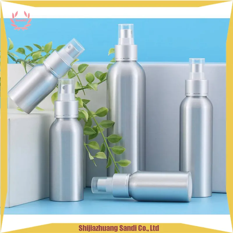 30ml50ml100ml120ml250ml Cosmetic Aluminum Bottles for Perfume and Body Lotion