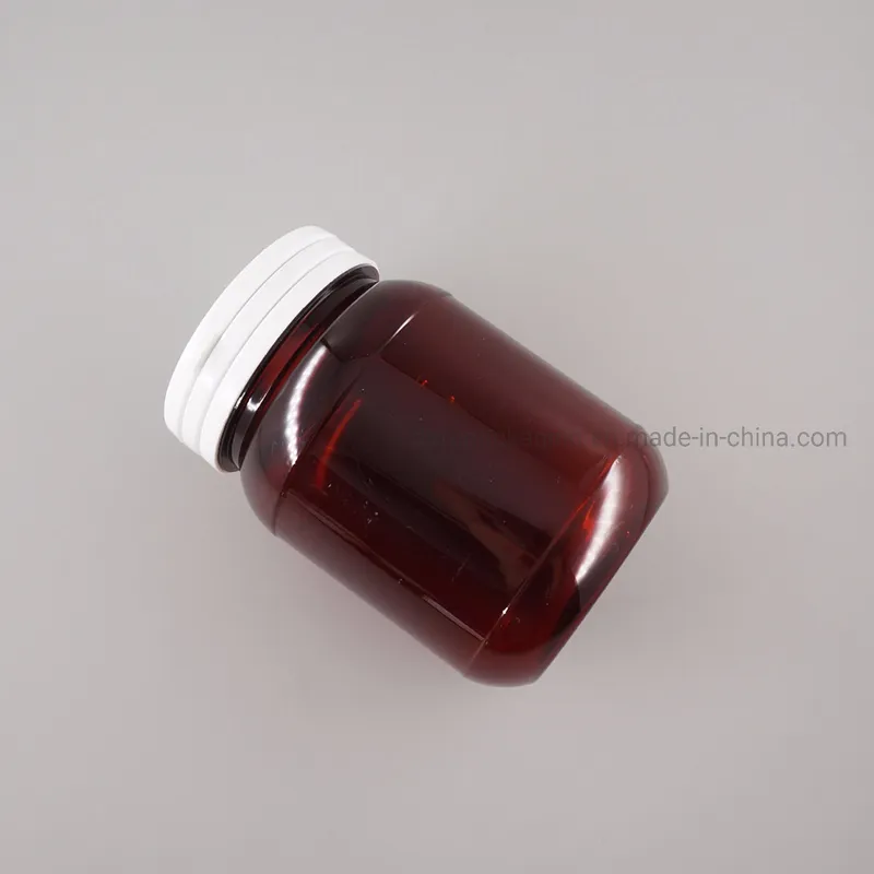 200ml Wide Mouth Plastic Medicine Bottle with Tearing Cap