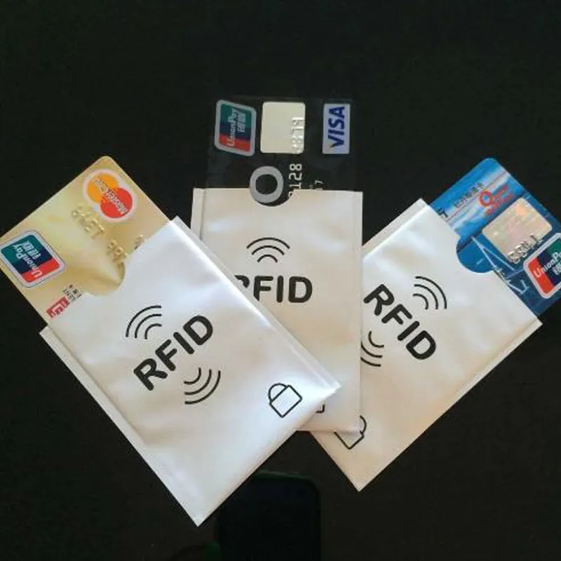 RFID Card Sleeve Wallet Blocking Protector Debit Credit Contactless Wholesale UK