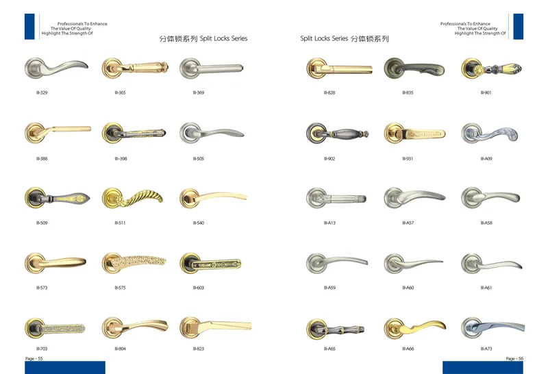 Popular Euro Style Aluminum Rose Lever Handle (GM11 G09 A)