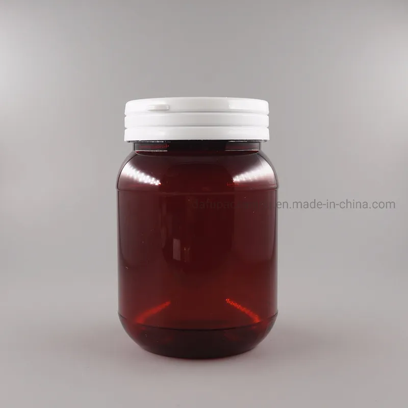 200ml Wide Mouth Plastic Medicine Bottle with Tearing Cap