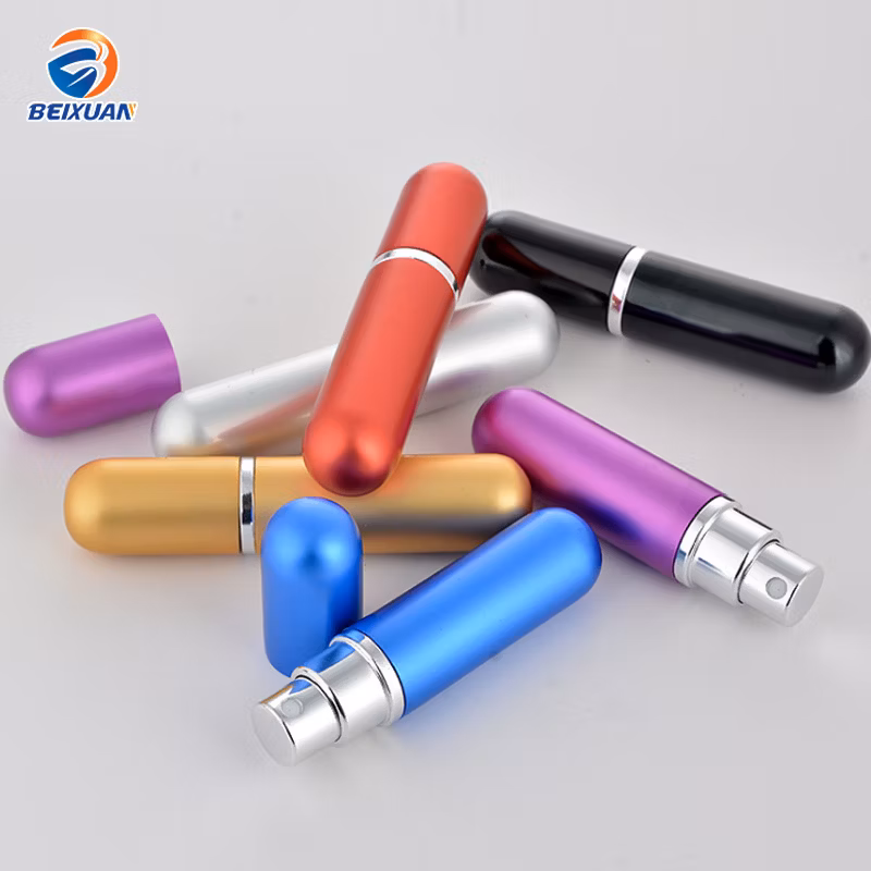 High Quality Perfume Bottles Spray Bottles with Aluminum Alloy Shell Customize Logo