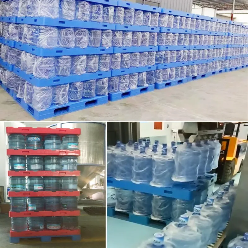 Eco-Friendly Plastic Pallet for Gallon Water Bottles