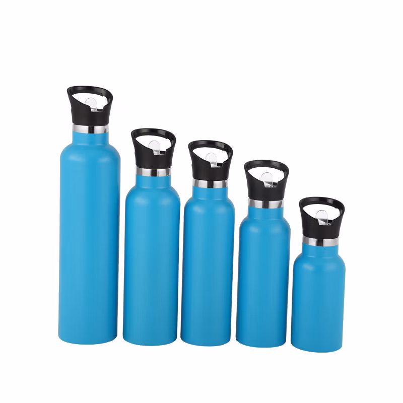 Promotional Metal Drink Sports Bottles Drinking Aluminum Water Bottles with Custom Logo
