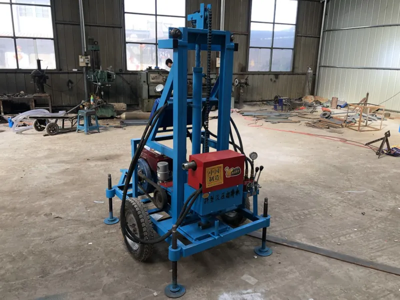 China 100m Cheap Portable Borehole Water Well Drilling Machine