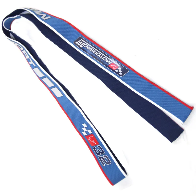 Fashion Customized Exhibition Printed Logo Polyester Promotional Lanyard