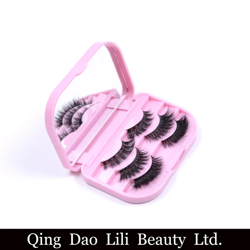 New Soft Lashes Provide Custom Packing 3D Silk Lashes Faux Mink Lashes Individual Eyelash Extension