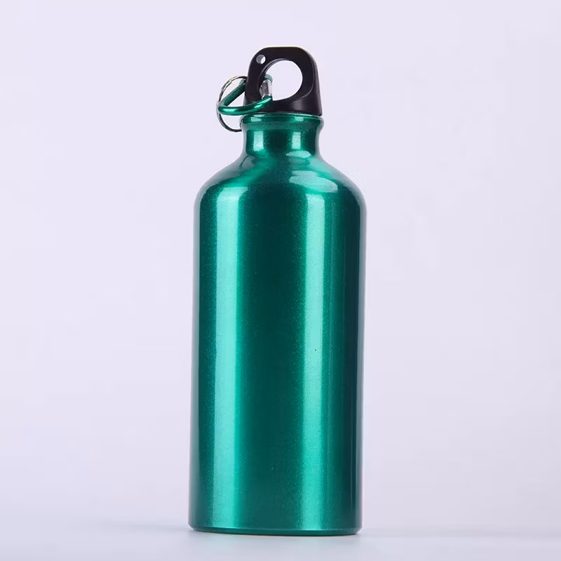 Wholesale Silver Recycled Promotional Metal Drink Sports Bottle Aluminum Water Bottles with Custom Logo