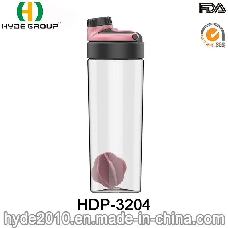 400ml/600ml/800ml/1000ml Plastic Tritan Protein Shaker Water Bottle (HDP-3204)