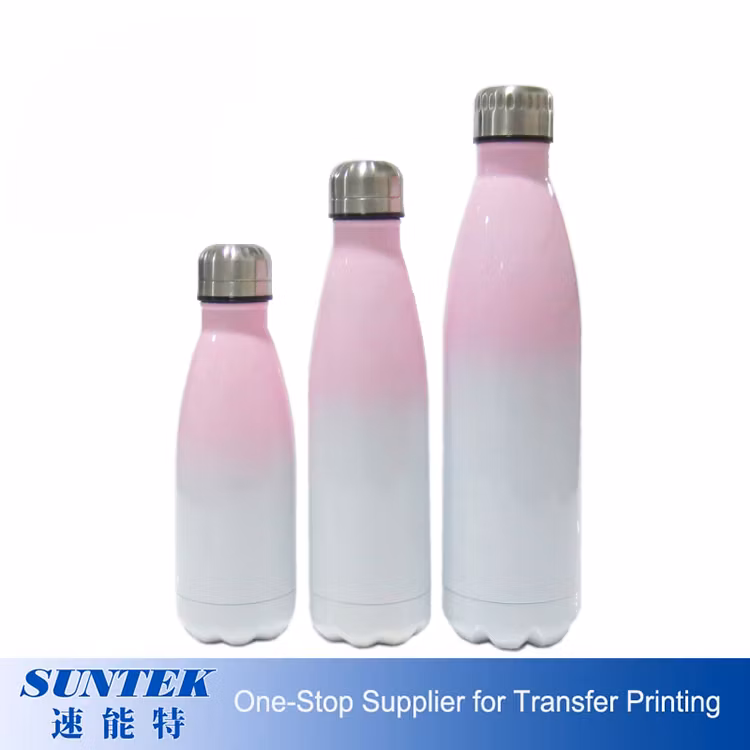 500ml 750ml Wholesales Sublimation Stainless Steel Sport Water Bottle Cola Shape Cola Water Bottle Flask China