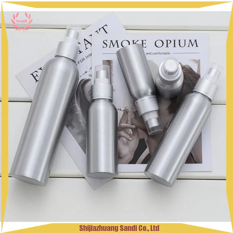 30ml50ml100ml120ml250ml Cosmetic Aluminum Bottles for Perfume and Body Lotion