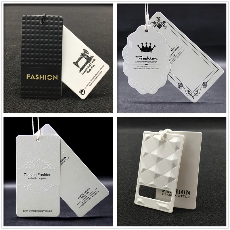 Creative Custom Unique Hang Tags for Garment