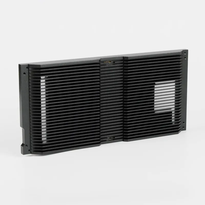 2020 Hot Selling Black Anodized Aluminium Heat Sink for Aluminum Parts