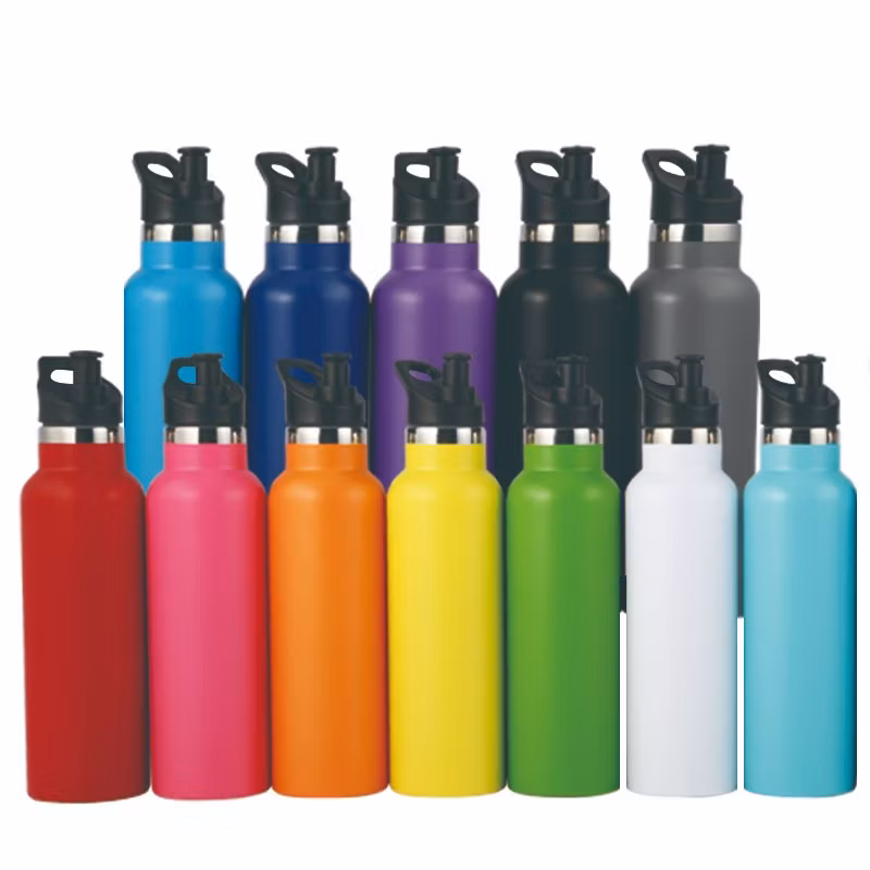 Promotional Metal Drink Sports Bottles Drinking Aluminum Water Bottles with Custom Logo