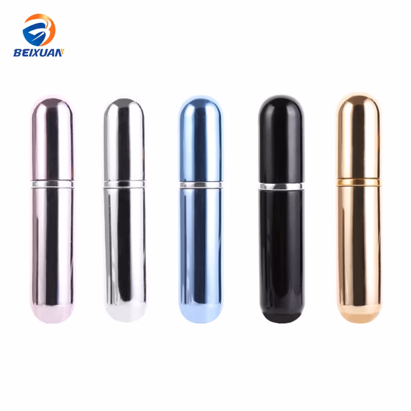 High Quality Perfume Bottles Spray Bottles with Aluminum Alloy Shell Customize Logo