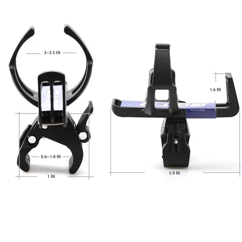 Adjustable Bike Bicycle Aluminum Water Bottle Cage Holder Rack