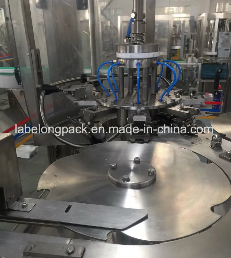 Pet and Glass Bottle Water Rinser Filler Capper Filling Machine