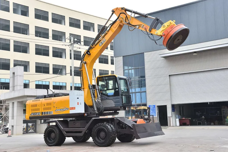 Electro Magnet Lifting Excavator Lifting Attachments