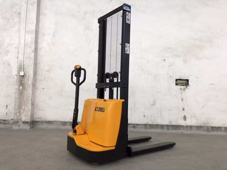 Small Electric Pallet Lifter 1000 Kg 1.5 Ton Battery Operated Stacker for Sale